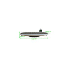 Uncaged Ergonomics BASE Active Standing Desk Balance Board & Anti-Fatigue Mat, Silver/Black-Dimensions: 24" x 13.75" x 3"