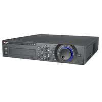SeqCam 24 Channel 2CIF 2U Standalone DVR, 3.5" x 18.1" x 17.3", Black-Up to 24 cameras with 1080p realtime preview