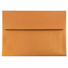 JAM Paper A8 Invitation Envelopes, 5.5 x 8.125, Stardream Metallic Copper, 50 Pack (9844I)-Copper stardream metallic envelope