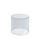 Azar Displays Clear Acrylic Cylinder, 6" x 6" (556605)-Use this product to display merchandise with a sleek professional look to catch the attention of all consumers