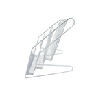 Futech Countertop Brochure Holder - White-Holder size: 9”W x 9.5”H x 9”D