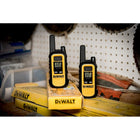 DeWalt DXFRS300 Heavy Duty Rechargeable Two-Way Radio Walkie Talkies - 2 Pack-Power Source: 1 pack of 1000mAH rechargeable Lithium Polymer Battery