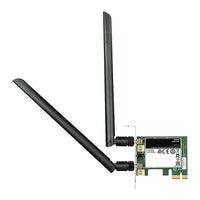 D-Link DWA-582 Wireless AC1200 Dual Band PCIe Desktop Adapter-Upgrade your desktop computer to Next Generation Wireless AC1200