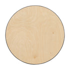 Flash Furniture 24" Round Wood Cocktail Table with 30" & 42" Columns-Quadruple Coated Polyurethane Varnish Top