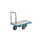 Kleton Heavy-Duty Platform Truck, Deck Width: 36", Handle Height: 42", Deck: Wood Deck-Deck Width: 36"