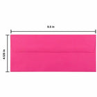 JAM Paper #10 Business Coloured Envelopes - 4.125" x 9.5" - Ultra Fuchsia Pink - 50 Pack-Quantity: 50 Envelopes per Pack