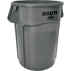 Round Brute Containers, Grey, 3 Pack-Brute container
