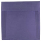 JAM Paper 6.5 x 6.5 Square Envelopes, Wisteria Purple Translucent Vellum, 50 Pack (1592113I)-Wisteria purple translucent envelope