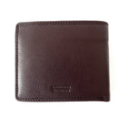 Club Rochelier Men's Slimfold Wallet with Centre Wing - Mahogany-5 Slot pockets