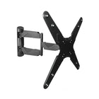 TygerClaw Slim Full-Motion Curved TV Wall Mount, 17" x 17" x 20", Black-Medium size Full-Motion wall mount