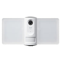 Geeni Sentry Smart Wi-Fi Floodlight and 1080P HD Security Camera - White-Keep watch outdoors, get alerts when there's movement at home, share access and see what's happening, even in the dark, with the Geeni Sentry Smart Floodlight and 1080P HD Security Camera