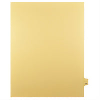 Mark Maker Legal Tabs - Letter Size - Buff - 1/25th cut - 25 tabs per package - 5 packages Pack - Number 172-Buff Single Tabs