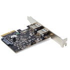 StarTech 2-Port USB PCIe Card with 10Gbps/Port-Add-on card supports Multiple Ins for max bandwidth when using mixed-speed devices, Supports UASP & optimized for SSDs/HDDs, NVMe, thumb drives, Supports USB 3.0/2.0 devices