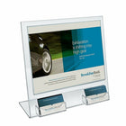 Azar Displays Slanted Sign Holder, 2 Pack (252075)-Sign Holder