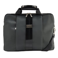 Vangoddy Laptop Shoulder Bag 15" - Grey/Black-Cushioned nylon material. Designed to bring all of your office essentials on the go