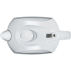 Mavea Elemaris XL 9-Cup Water Filtration Pitcher - White-Exponentially Easier Refills: Automatic pour-through lid