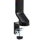 Kensington SmartFit Space-Saving Single Monitor Arm - Black (55512)-Made for shallow spaces, the SmartFit Space-Saving Single Monitor Arm’s unique design allows easy monitor adjustment
