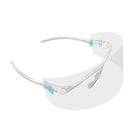 DRSAVER Eyewear Style - Face Shield Set - 1 Frame + 5 Shield for Eye Protection-Full Eye Protection from droplets, saliva, splash, oil and dust