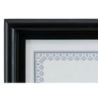 kieragrace Embassy Document Frame - 8.5 x 11" - Black - 24 Pack-Hangers on the back for vertical or horizontal wall display