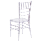 Flash Furniture Flash Elegance Crystal Ice Stacking Chiavari Chair-Clear Ice Finish