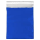 JAM Paper Foil Envelopes with Self Adhesive Closure, 10 x 13, Open End, Blue, 25 Pack (1323294)-Blue