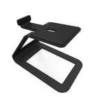 Kanto SE4 Elevated Desktop Speaker Stands for Midsize Speakers - Black-Supports speakers weighing up to 9 lb