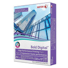 Xerox Bold Digital FSC Certified Printing Paper, 24 lb., 8.5" x 11", White, 500 Sheets (3R11540PY)-Brightness Rating 98
