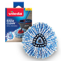 Vileda EasyWring RinseClean Mop Refill-Mop Refill designed for the Vileda EasyWring Spin Mop and Bucket system