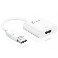 J5Create DisplayPort to HDMI Adapter (JDA154)-Easy-to-use cable