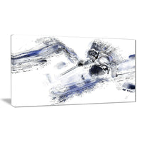 Designart Skiing Down Hill Canvas Art Print, (PT2552-32-16)-Print