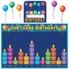 Teacher Created Resources Bulletin Board Display Set, Birthday Graph (TCR5335)-Dimensions: 36" x 24" assembled base
