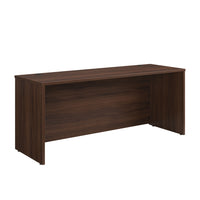 Sauder 71"W Affirm Desk - Noble Elm-Durable, 1" thick top for your computer, lamp, notebook and more