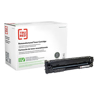 TRU RED CF401A HP 201A Remanufactured Toner Cartridge - Standard Yield - Cyan-Cyan
