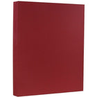 JAM Paper Matte Cardstock, 8.5 x 11, 80lb Dark Red, 250/ream (46395837B)-Size: 8-1/2" x 11"