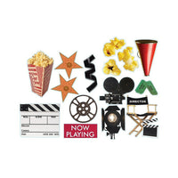 Eureka Two-Sided Deco Kit, Movie (EU-840312)-Size: 2" - 14"(H)