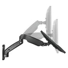 Speedex LDA31-112 Interactive Counterbalance Wall Monitor Gas Spring Arm for 17"-27" Monitor, Black-Adjustable arm easily lifts monitor up and down through a 25CM height range
