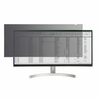 StarTech 34" Monitor Privacy Screen for Ultrawide Display - Blue Light Reducing Protector Film - 21:9 Widescreen-Protect Sensitive Data: This 34 Inch Monitor Privacy Screen Provides Privacy/Security Outside +/-30degree Viewing Angle From The Center Of Your 21:9 34" Ultra Widescreen Display, Keeping Data On Your Desktop Screen Confidential