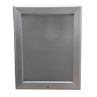 Eddie's Lockable Snap Frame Poster Holder - 8.5" x 11" - Silver Aluminum - 2 Pack (120660-2)-Aluminum - Silver