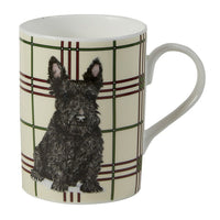 Roy Kirkham Scottie Dog Mugs, Lucy Shape, 6 Pack-Set includes 6 mugs (3 of each design)