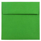 JAM Paper 6 x 6 Square Envelopes, Brite Hue Green Recycled, 1000 Pack (2792267B)-Christmas green