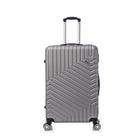 TOSCANO RIGOROSO 30" Hardside Large Luggage - Titanium Silver-Designed in Italy