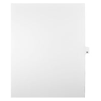 Mark Maker Legal Exhibit Index Tab White Single Tabs, 1/25th Cut, Letter Size, No Holes, Number 38, 25 Pack-White Single Tabs, 1/25th Cut