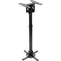 Optoma Universal Projector Pole Mount Quick Adjusting-The mount is constructed to create easy installation and quick projector reconnects and disconnects. In addition, this mount is also wall mount capable and features cable routing for a clean look.