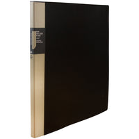 JAM Paper Display Book - 14" x 17" - Black - 24 Pages/Book-Colour: Black