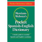 merriam-webster's Pocket Spanish-english Dictionary-Published by Merriam-Webster on January 1, 2002