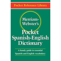 merriam-webster's Pocket Spanish-english Dictionary-Published by Merriam-Webster on January 1, 2002