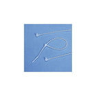Accuform Signs Beaded Nylon Ties - 100 Pack-Style - Hole with Wire