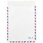 JAM Paper Tyvek Tear-Proof Open End Catalog Envelopes - 9" x 12" - White Airmail - 10 Pack -Size: 9" L x 12" W