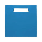 Jam Paper Heavy Duty Die Cut Glossy Gift Bags with Rectangular Handle - Large - 15" x 5 1/2" x 15" - Blue - 3 Pack-Color: Blue Glossy