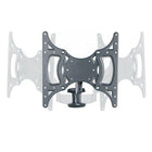 TygerClaw Full Motion Wall Mount for 42" to 55" Flat Panel TV (LCD43908BLK)-Allows movement of TV from 58 to 555mm